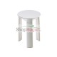 Taburete Gedy Trio blanco.