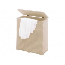 Cesta Gedy ropa sucia Ambrogio beige.