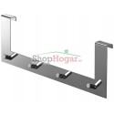 Percha Gedy para colgar ropa en puerta de 20 mm espesor.