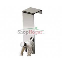Percha Gedy para colgar ropa en puerta de 40 mm de espesor.
