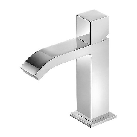Monomando lavabo con caño cascada Cuadro-Tres.