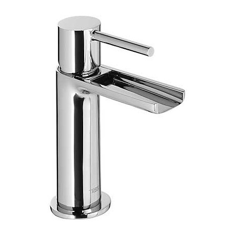 Monomando lavabo caño cascada libre Max-Tres.