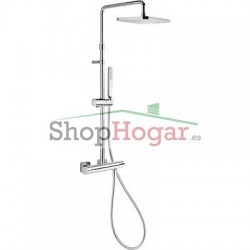 Conjunto ducha Termostática Loft-Tres.