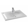 Lavabo Sobre mueble o Mural Unisan Clean 60 con toallero.