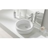 Lavabo Gala sobre encimera circular Ø 39,5 cm Eos.