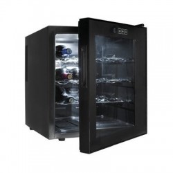 Bodega armario refrigerador Lacor para vino Black Line.