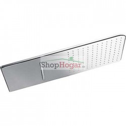 Rociador ducha INOX a pared 28 x 55 cm Tres.