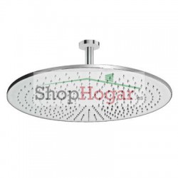 Rociador Ø 45 cm con brazo de ducha a techo Tres.
